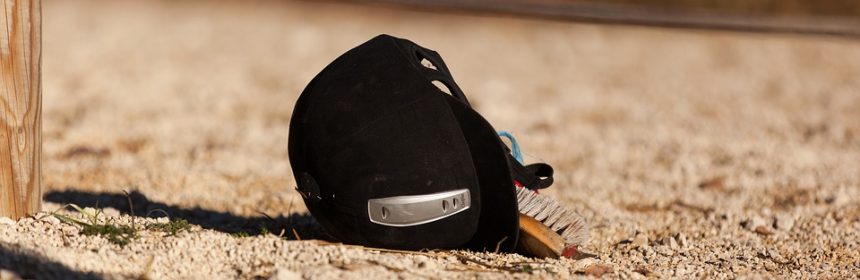 casque de sécurité en équitation